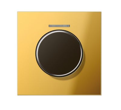 JUNG GO1940KO5 Mascherina con uscia luce per pulsante rotativo KNX- dorato
