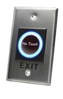DOMOTIME PBJWE Easy square NO TOUCH Metal opening button