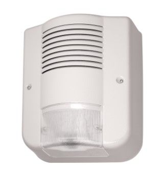 AVS ELECTRONICS 1161140 Self-powered outdoor LED siren, in ABS - ivory color