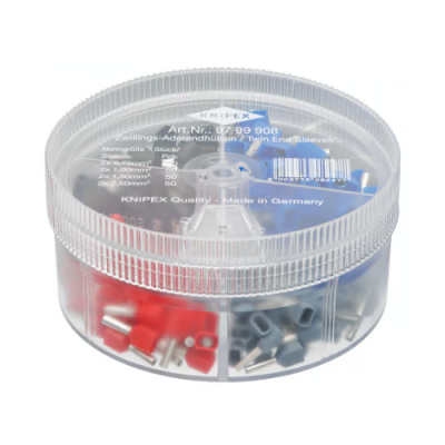 KNIPEX 97 99 908 Assortment of twin terminals, precise