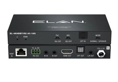 ELAN EL-4KHDBT-RX-40-18G HDBaseT HDBaseT Extender aeuro- 70m (4K up to 40m)