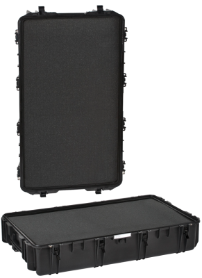 GT LINE 10840.B D1 suitcase 108 cm long, double depth, black with