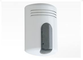 VENITEM 23.28.47 MINI DOGE AL self-powered high sound siren with flashing LED - white/smoked