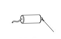 RIB CEL1384 COND.6.3MF 450V C/CABLE