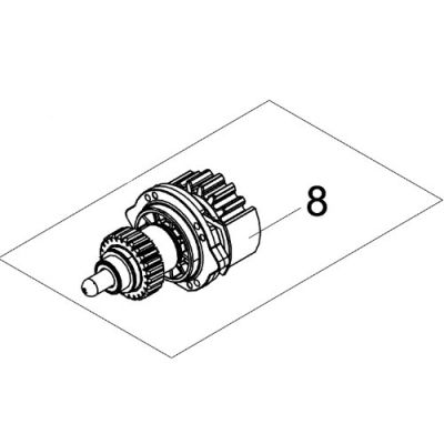 FAAC SPARE PARTS 6020658 BLIZZARD HAND SAVING/C734