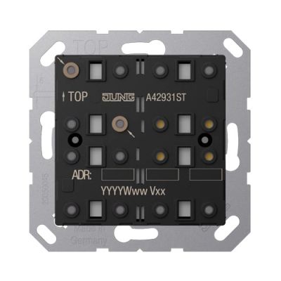 JUNG A42931ST Modulo per sensore a tasti KNX con acc. bus integr