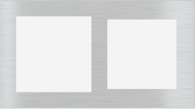 EKINEX EK-D2G-GBQ Placca Deep (FF e 71 e 20Venti ) -METALLO (ALLUMINIO) - alluminio