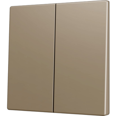 ZENNIO ZS70CSOFT24C ZS70. Cover for Double KNX Soft push button 70x70