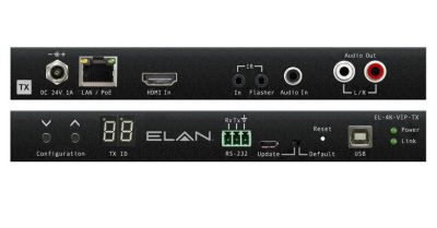 EL-4K-VIP-TX Trasmettitore video over IP A/V over IP ELAN 4K con breakout audio