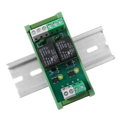 MARSS MH-NT732-C Modulo a 2 Rele' montaggio guida DIN