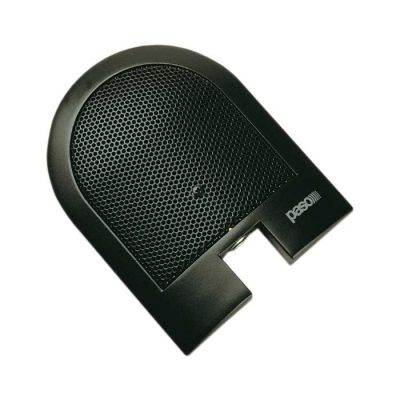 PASO MC102-N Microfono di superficie ultrapiatto, emicardioide, nero