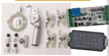 ABTECNO APE-150/4002 SET2L KIT ACCESSORI PER VOLET 2 ANTE