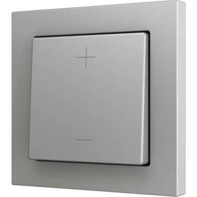 ZENNIO ZS551PB2SC ZS55. Simple Soft push button for 2 binary inputs