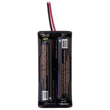 NOLOGO BAT-3PACK Kit supporto ministilo e atterie per trasmettitore ZOOM Z180B (2 AAA LR03X1,5V)
