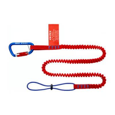 KNIPEX 00 50 05 T BK Anchor strap with carabiner