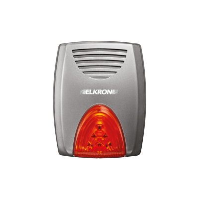 ELKRON PROFESSIONAL 80HP1L10111 Metallic gray outdoor siren cover
