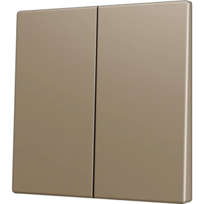 ZENNIO ZS70CSOFT22C ZS70. Cover for Double KNX Soft push button 70x70