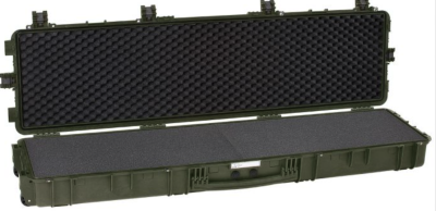 GT LINE 15416.G 154 cm long suitcase, green with pre-cubed sponge