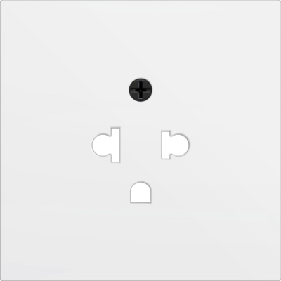 ZENNIO ZS70CEUAMW ZS70. EURO-AMERICAN SOCKET COVER 70X70 MM -