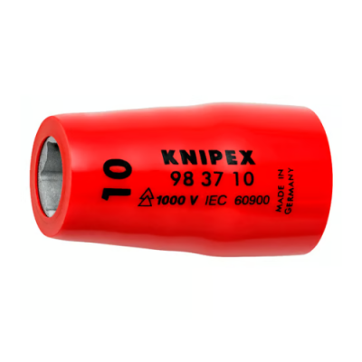 KNIPEX 98 37 10 Socket wrench for hexagonal screws