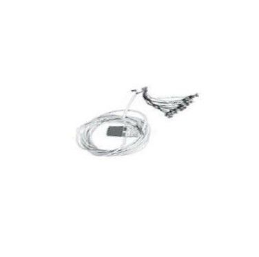 2572L 8 LEDs with 230V / 12V transformer and power cable FADINI 2572L