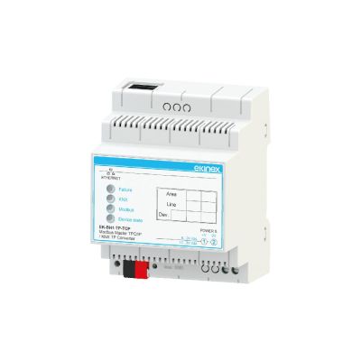 EKINEX EK-BH1-TP-485 Modbus gateway RS485 master RTU - KNX TP - KNX compatible