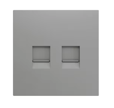 ZENNIO ZS70C245S ZS70. Cover plate for RJ45 connector 70x70 mm - 2