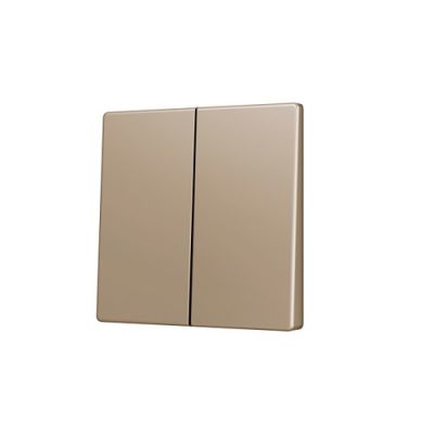 ZENNIO ZS55CSOFT22C ZS55. Cover for Double KNX Soft push button 55x55