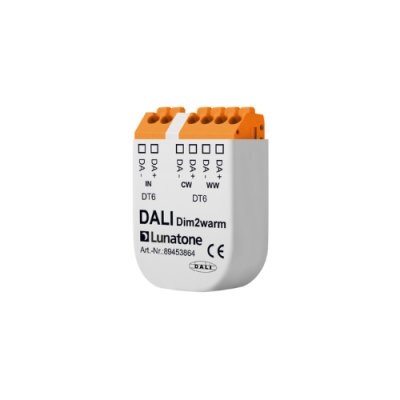 LUNATONE 89453864 Converter DALI in DT6 to 2 x DALI broadcast out DT