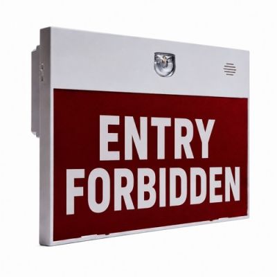 COOPER CSA INCENDIO CSA08698W DICITURA 55XX EN ENTRY FORBBIDEN
