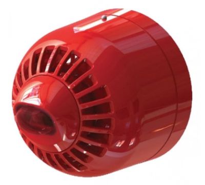 ARITECH FIRE ASW2366 Indoor multi-tone optical/acoustic alarm with low profile base