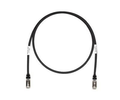 PANDUIT STP6X20MBL Copper Patch Cord- Cat 6A- Black S/FTP Cable- 20 meters