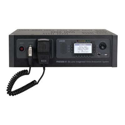 PASO PA8506-V Integrated voice evacuation system - 6 zones