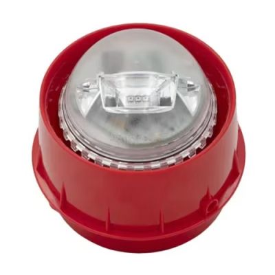 NOTIFIER WRL-RC-I02 Flashing light with red body and red LED directs