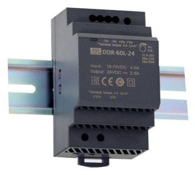 MEANWELL DDR-60G-24 Industrial DC-DC Converter