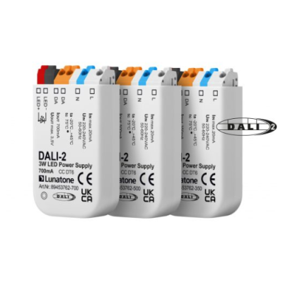 LUNATONE 89453762-350 DALI 3W LED Power Supply, 220-240VAC, constant cur