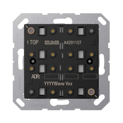 JUNG 42911ST Modulo per sensore a tasti KNX con acc. bus integr