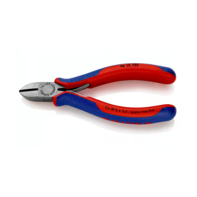 KNIPEX 76 12 125 Side cutter for electromechanics