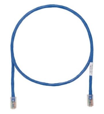 PANDUIT UTPCH2MBUY Copper Patch Cord- Cat 5e- Blue UTP Cable- 2 Meter