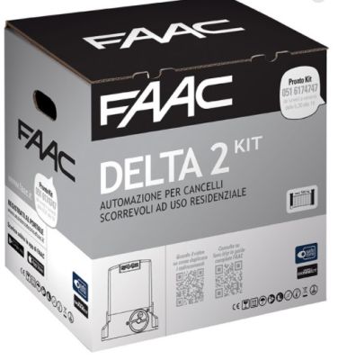 FAAC 10563093 DELTA2KIT Sliding Door Kit (STARTBOX)