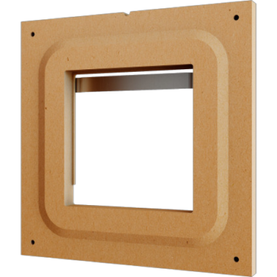 ZENNIO ZACFLFT Accessory for dry-wall flush mounting for Flat X
