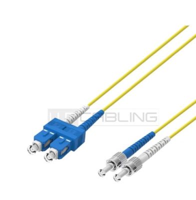 WP RACK WPC-FP0-9STSC-075 BRETELLA FIBRA OTTICA MONOMODALE, 9/125μ ST-SC, 7,5 MT.