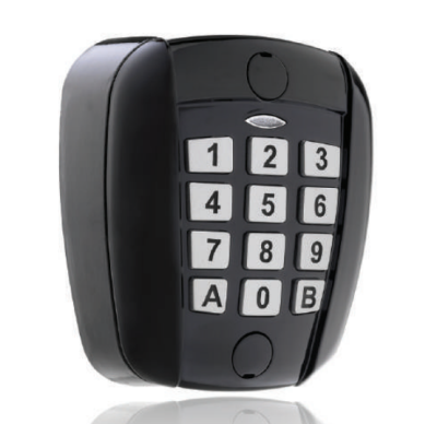 TAU P-300TCODE-W WIRELESS DIGITAL KEYBOARD (VIA BATTERY RADIO) 
