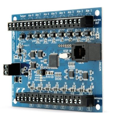 TSEC VAS-400 Scheda di analisi a 4 ingressi / 4 uscite allarme