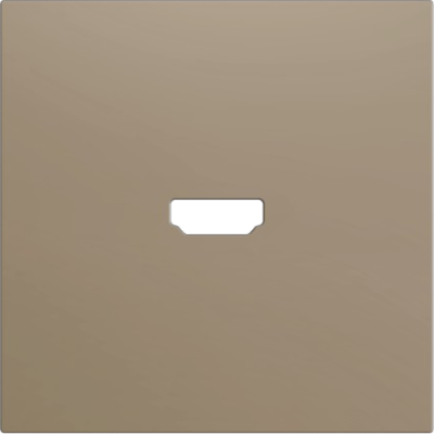 ZENNIO ZS70CHC ZS70. Cover for HDMI insert 70x70 mm - Champagne