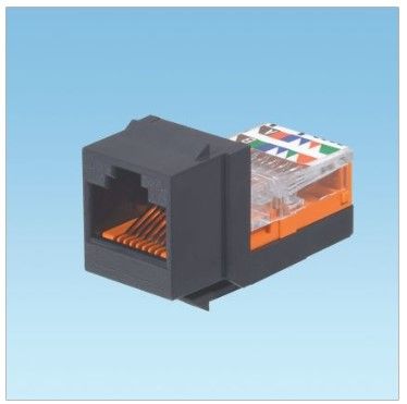 PANDUIT NK5E88MBLY NK Cat 5e leadframe jack module - Black