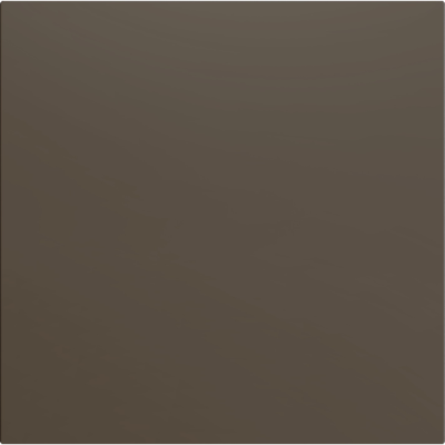 ZENNIO ZS70BCM ZS70. Blind cover 70x70 mm - Mocha. Metallic plate