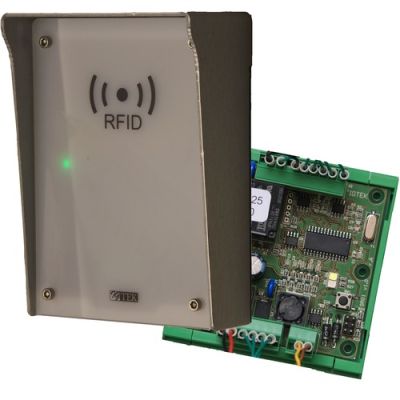 IGTEK 40004 KIT LETTORE BADGE RFID IN SCATOLA ALLUMINIO PER ES