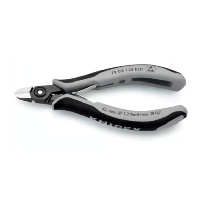 KNIPEX 79 02 125 ESD Precision side cutter