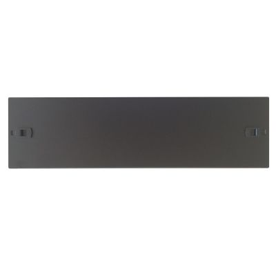 WP RACK WPN-ABP-3SL-B 3U SOLID PANEL SCREWLESS,, BLACK RAL 9005